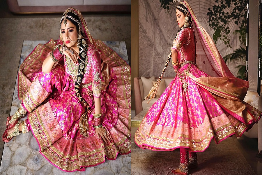 Rekha defies age with her timeless aura in Manish Malhotra's exquisite pink lehenga